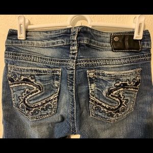 Silver Berkley Straight Jeans